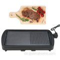 2 in 1 kein Rauchaluminiumgrill-Grill-temperaturgesteuerter elektrischer Grill-Bambus-Grilldel